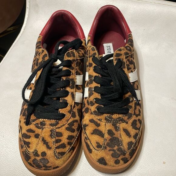 Steve Madden HUDSIN LEOPARD Sneakers | size 8 - Picture 3 of 9